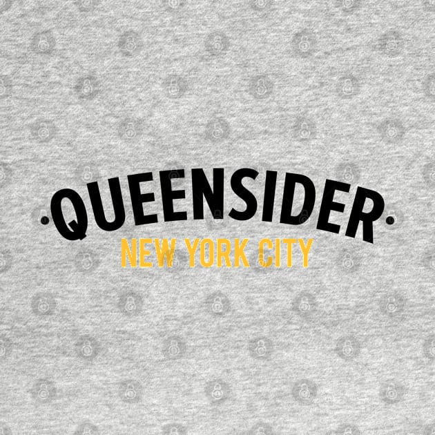 New York Queens - Queensider - Queens clean Typo by Boogosh